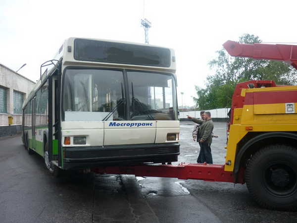 эвакуация автобуса по Москве&nbsp;